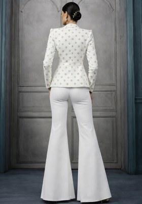 White Sequin Shimmer Fusion Set