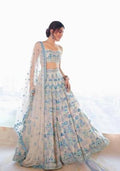 Multicolor Georgette Lehenga Set with Embroidery for Diwali | Wedding & Festive Wear